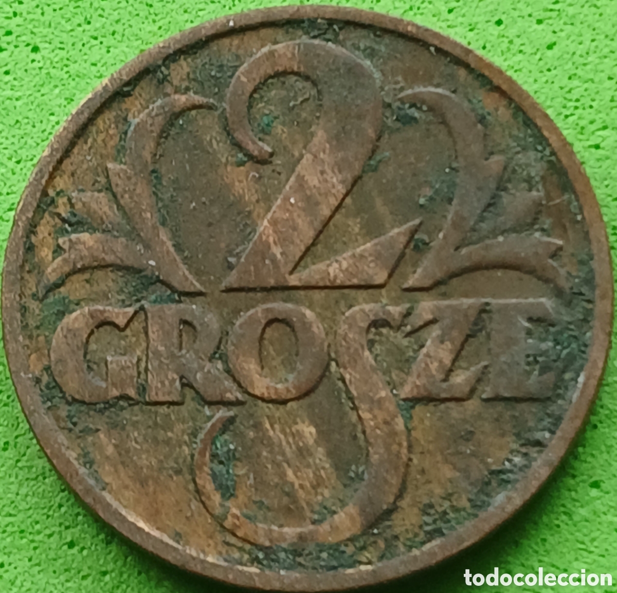 Monedas antiguas de Europa: Polonia 2 grosze 1936 Y#9a