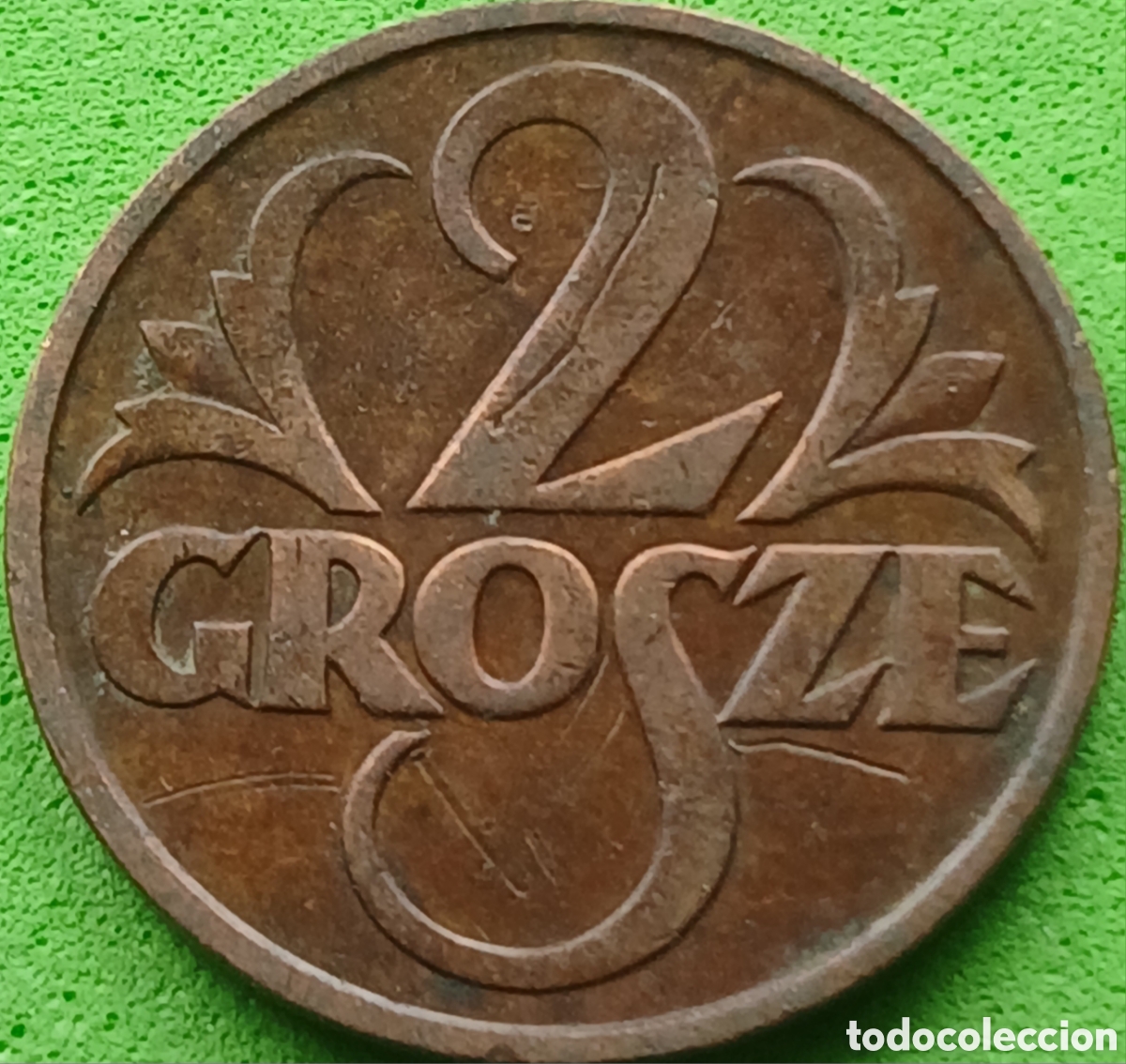 Monedas antiguas de Europa: Polonia 2 grosze 1932 Y#9a