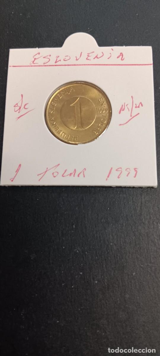 Monedas antiguas de Europa: ESLOVENIA 1 TOLAR 1999 S/C KM=4 (NIQUEL-LAT&Oacute;N)