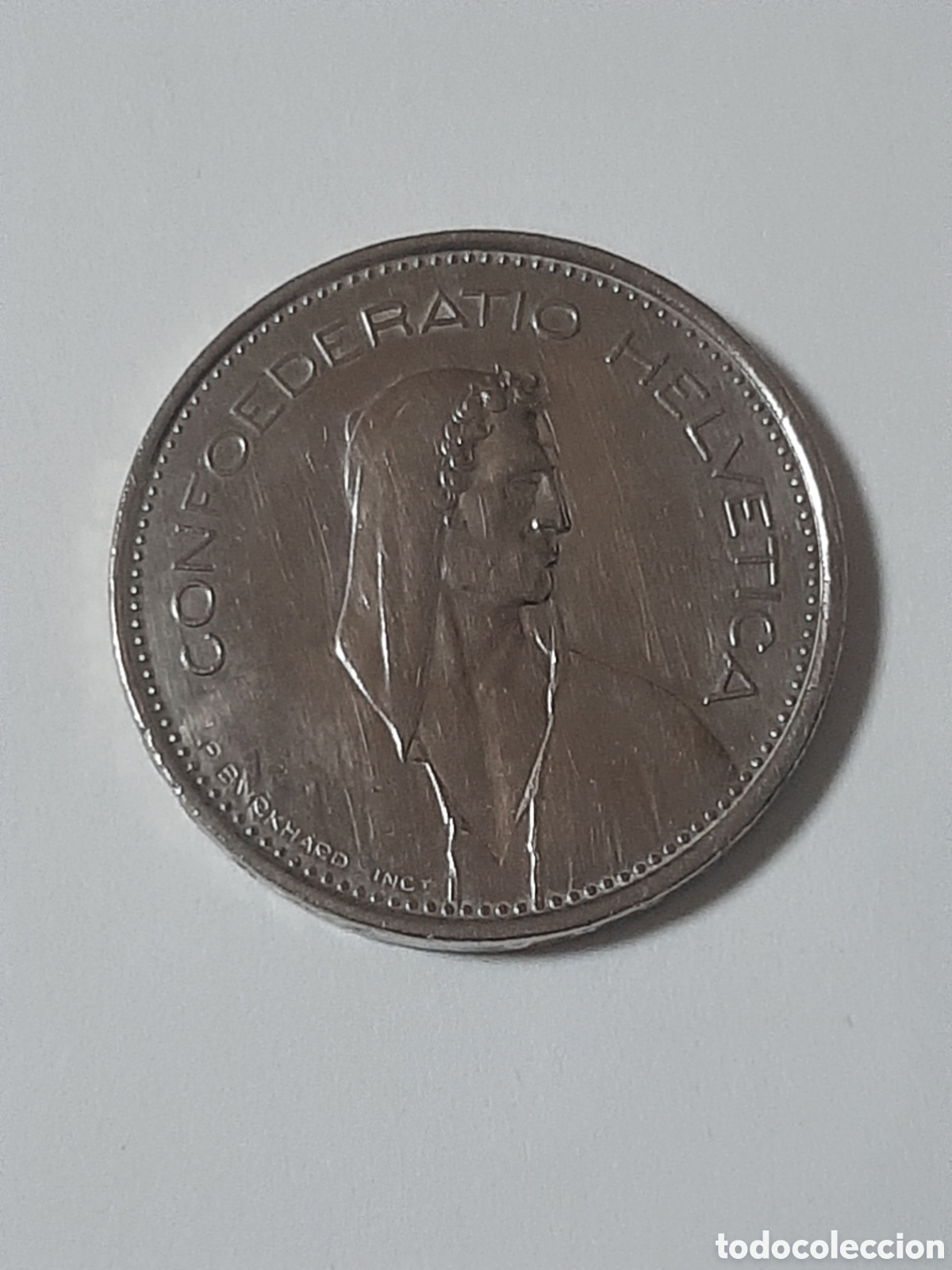 Monedas antiguas de Europa: SUIZA 5 FRANCOS 1973 - Foto 1