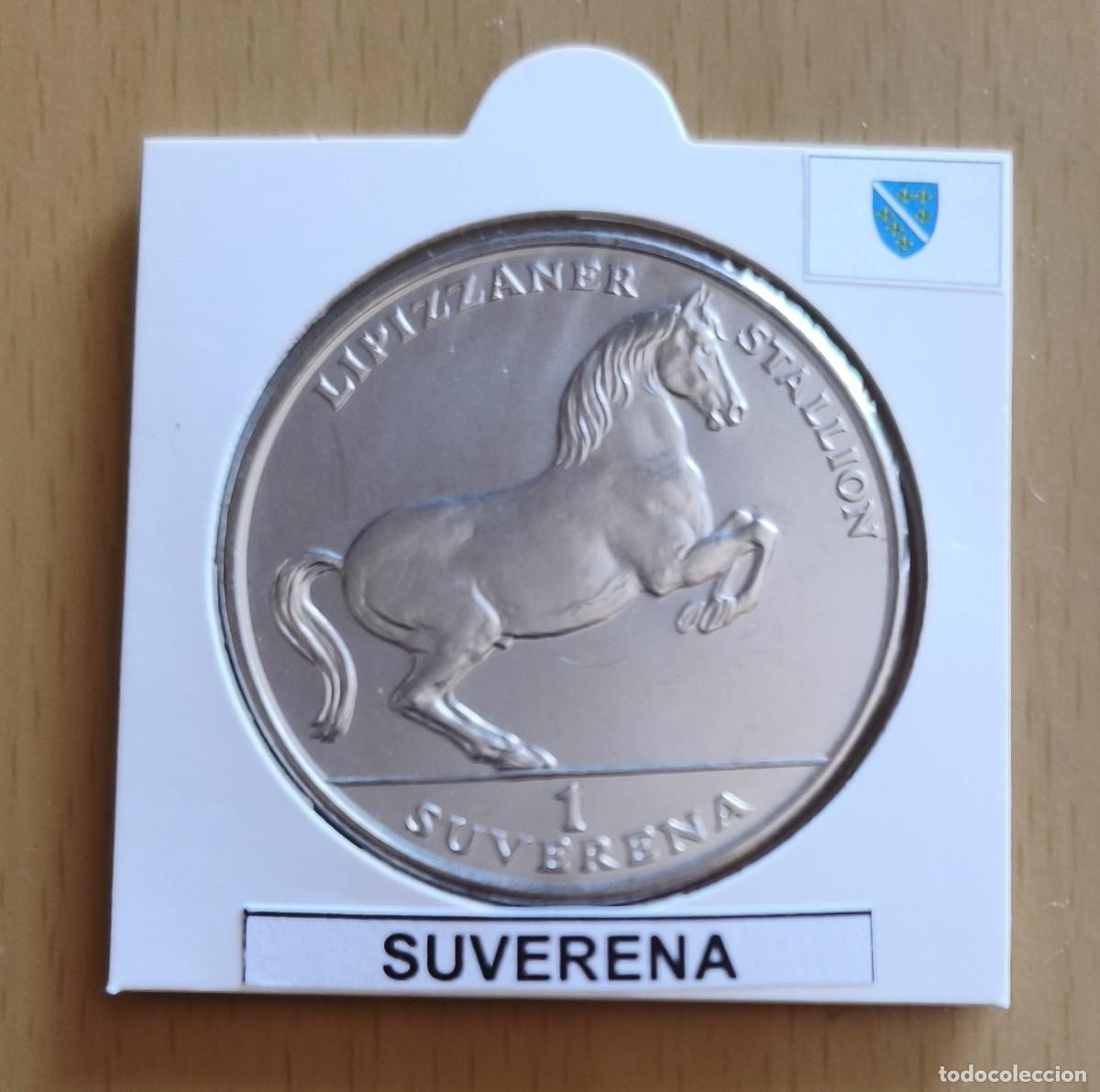 Monedas antiguas de Europa: Bosnia Herzegovina. 1 Suverena 1994. KM 36. S/C.