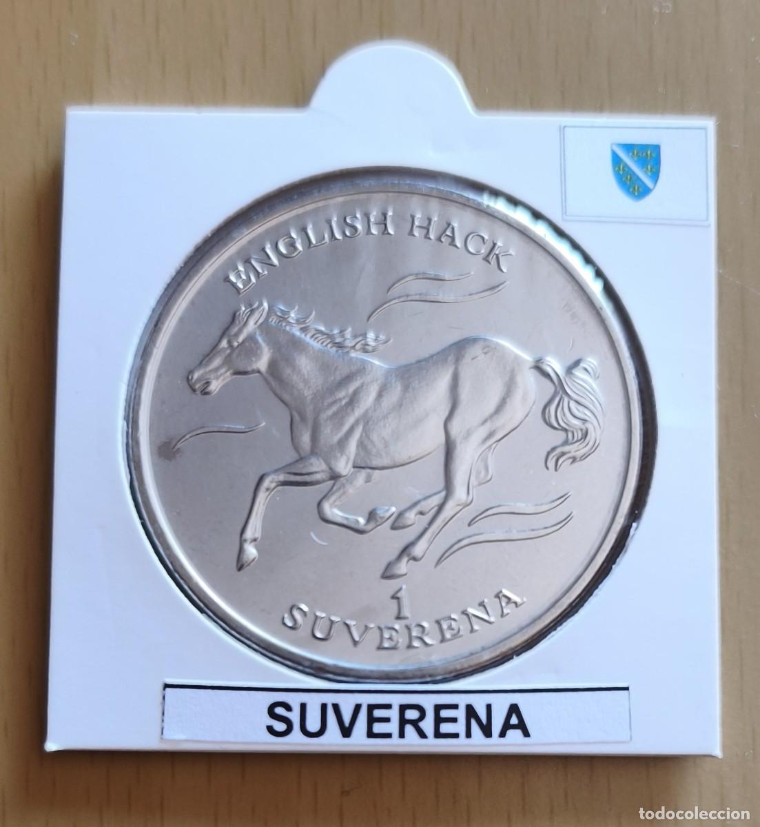 Monedas antiguas de Europa: Bosnia Herzegovina. 1 Suverena 1995. KM 49. S/C.