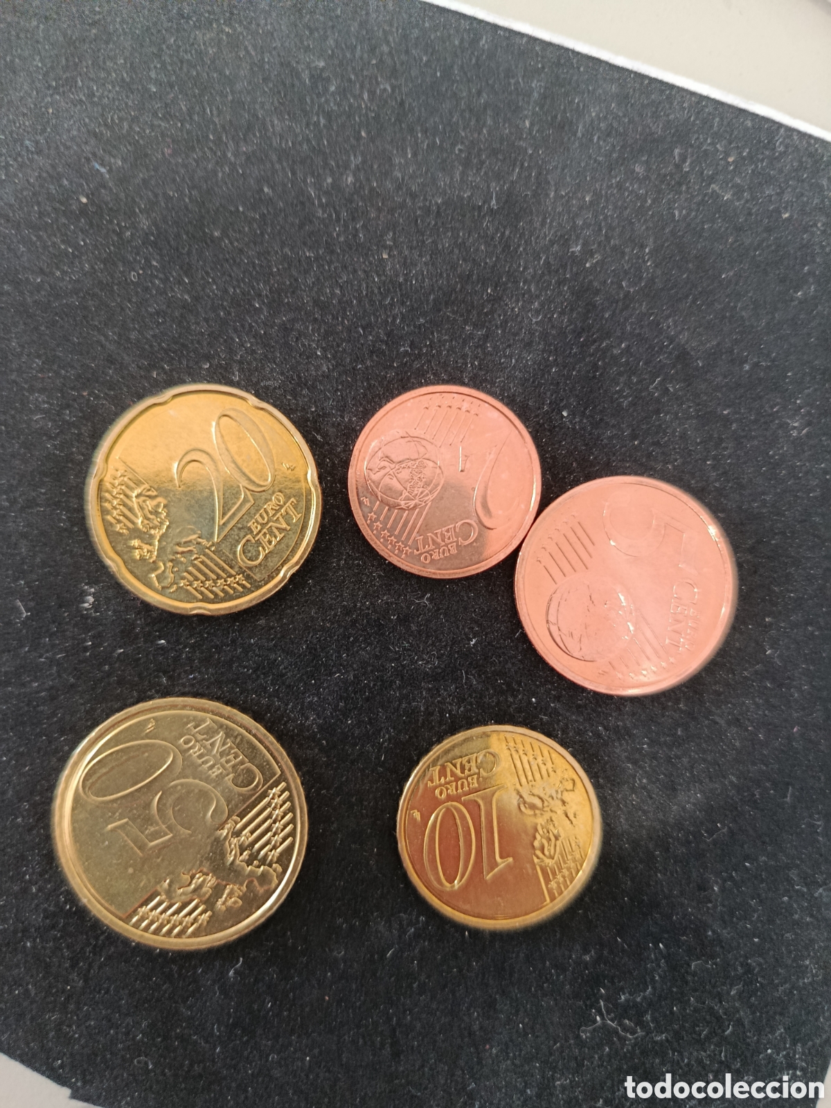 Monedas antiguas de Europa: 5 monedas de Luxenburgo 2007 - Foto 3