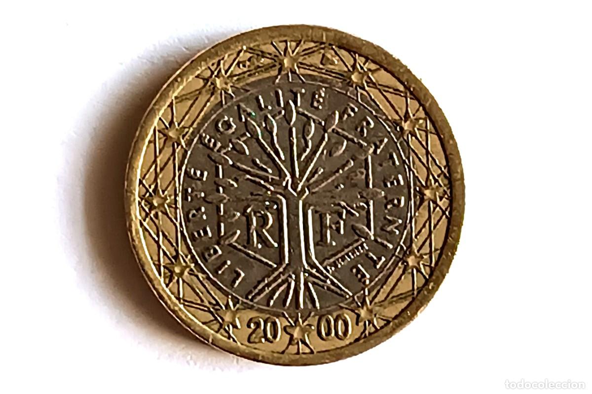 Monedas antiguas de Europa: MONEDA 1 EURO - FRANCIA 2000 - CIRCULADA (2)
