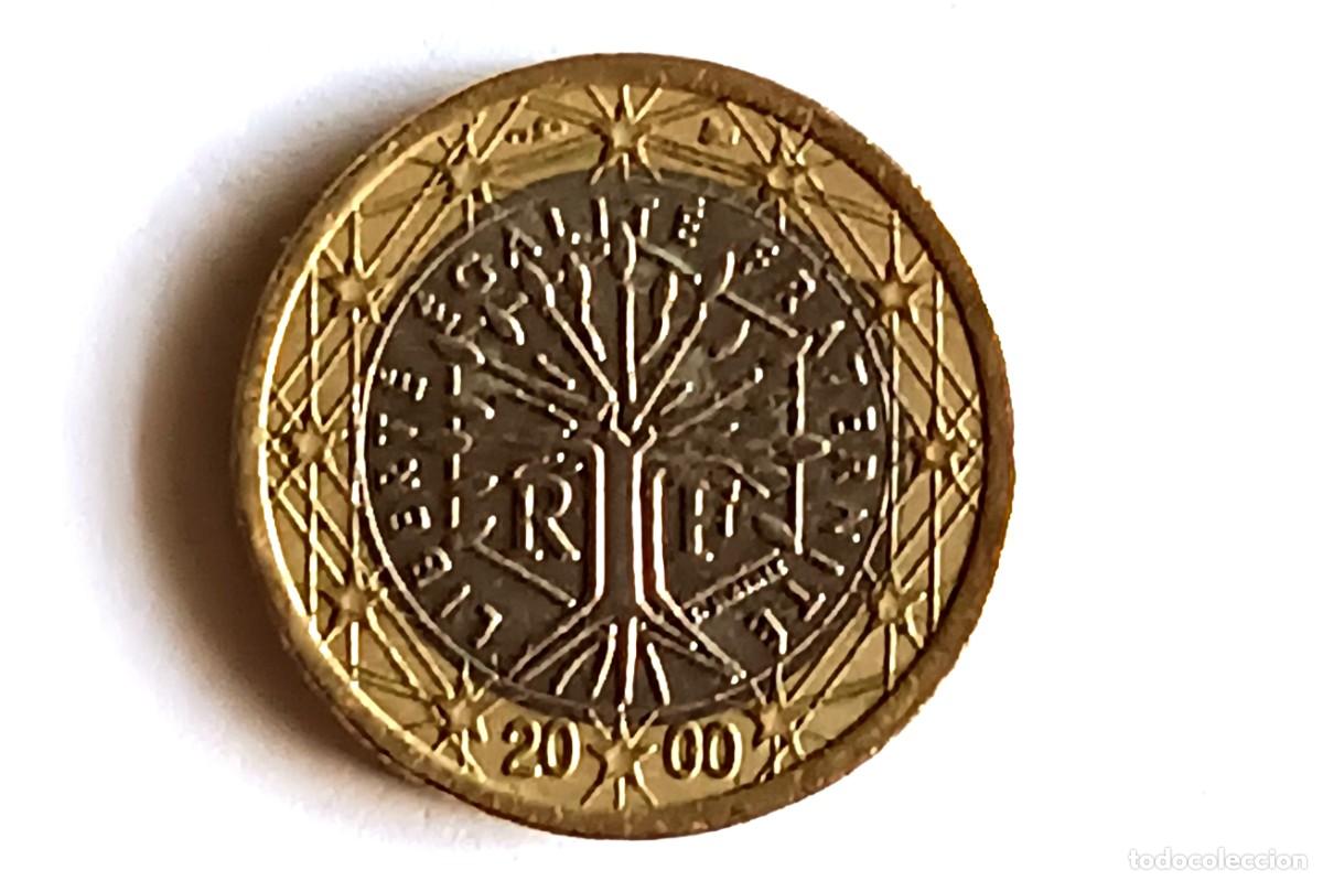 Monedas antiguas de Europa: MONEDA 1 EURO - FRANCIA 2000 - CIRCULADA (3)