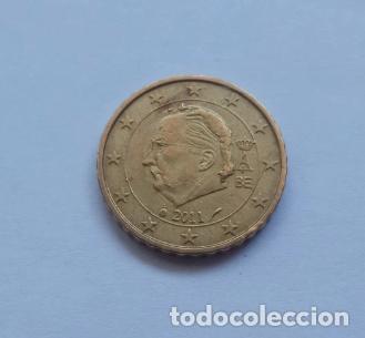 Monedas antiguas de Europa: Error 10 CENT B&eacute;lgica 2011 &rdquo;Exceso metal&rdquo; Circulada