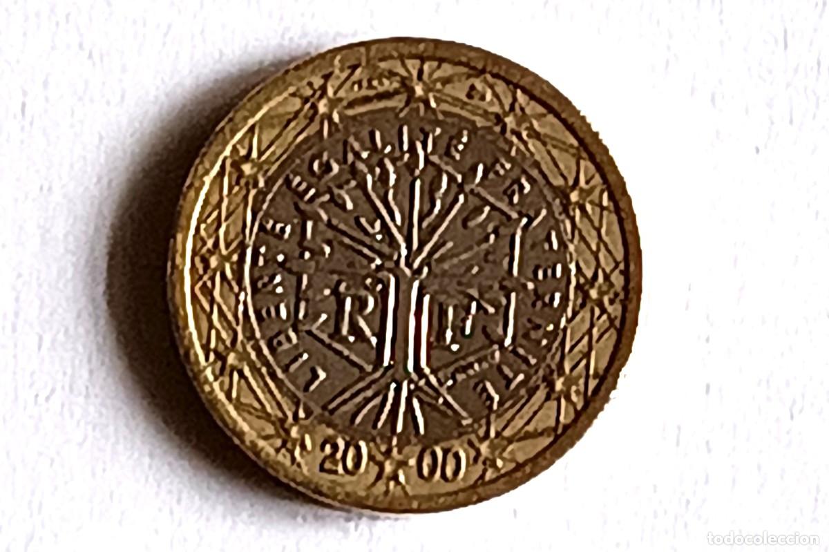 Monedas antiguas de Europa: MONEDA 1 EURO - FRANCIA 2000 - CIRCULADA (7)