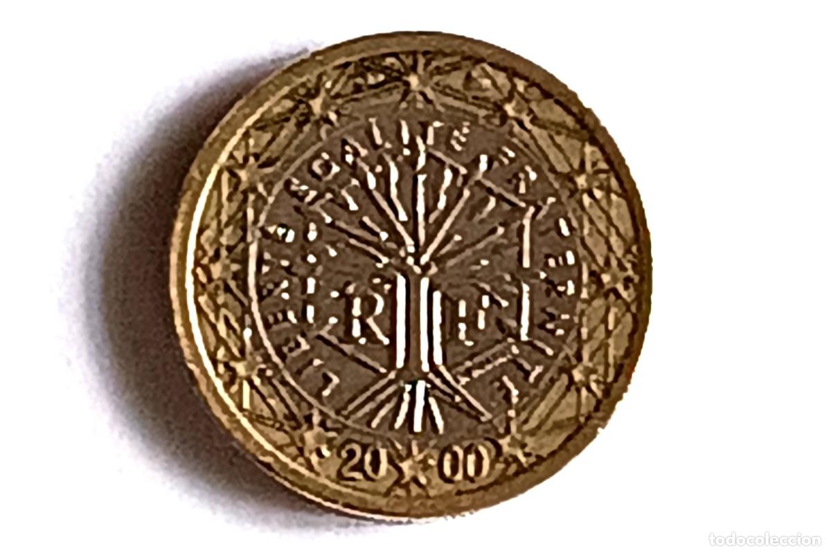 Monedas antiguas de Europa: MONEDA 1 EURO - FRANCIA 2000 - CIRCULADA (8)