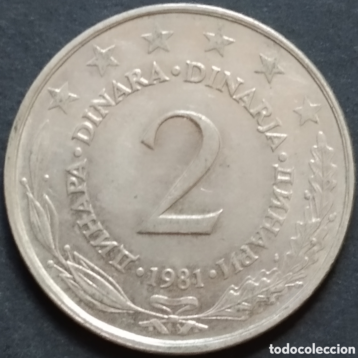 Monedas antiguas de Europa: MONEDA - YUGOSLAVIA 2 DINARES 1981 - Foto 1