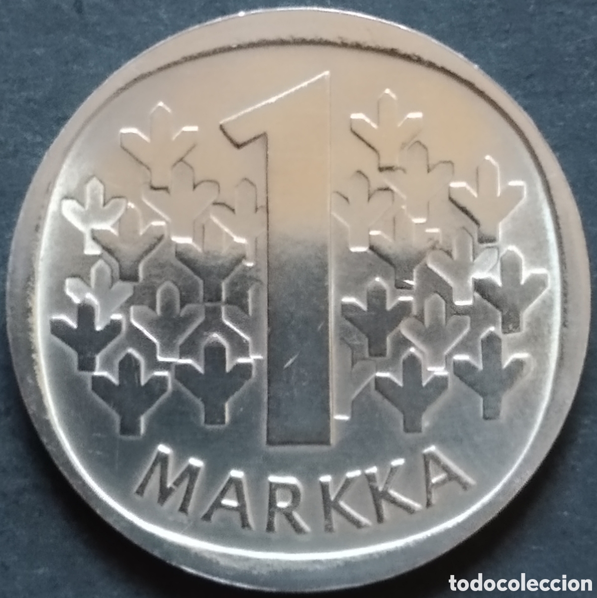 Monedas antiguas de Europa: MONEDA - FINLANDIA 1 MARCO / MARK / MARKKA 1975