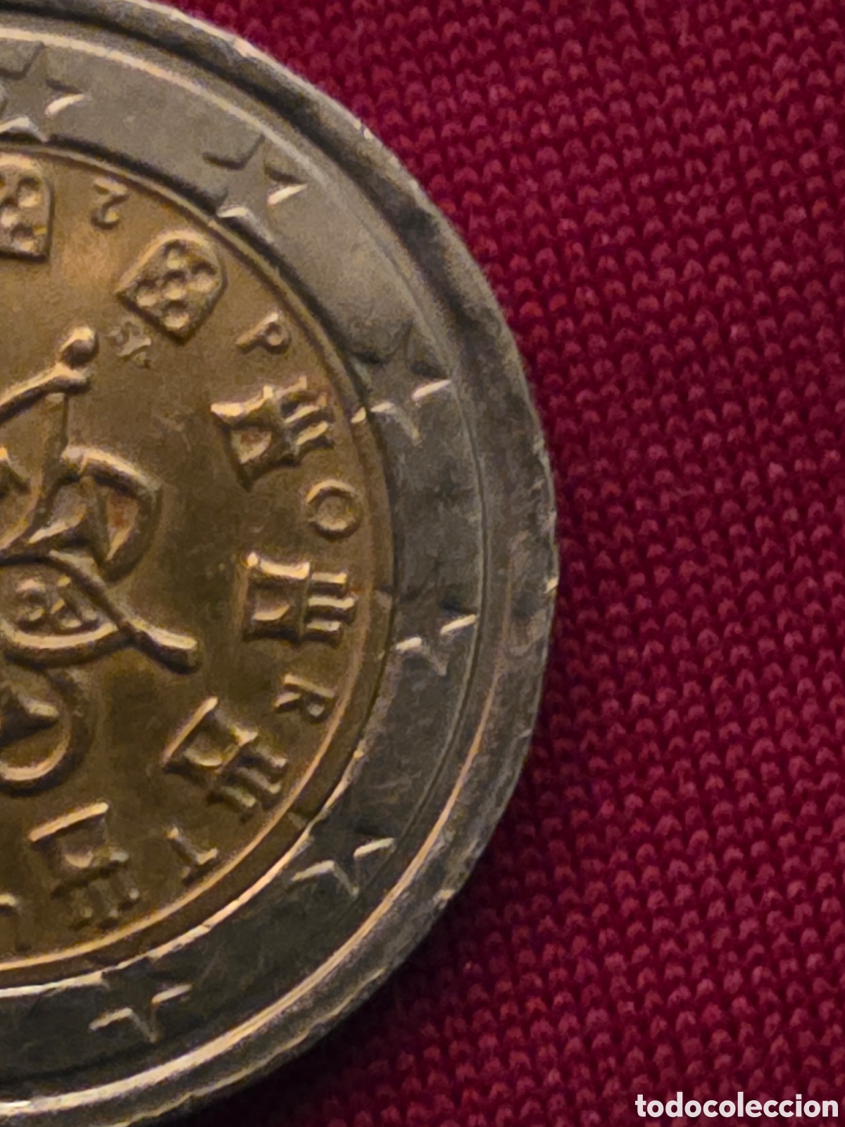 Monedas antiguas de Europa: MONEDA 2 EUROS CON ERROR - Foto 2