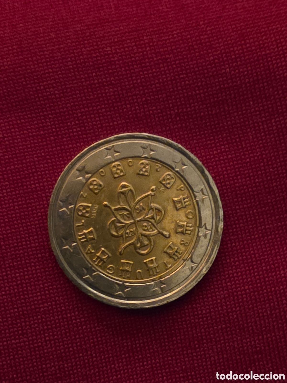 Monedas antiguas de Europa: MONEDA 2 EUROS CON ERROR - Foto 1