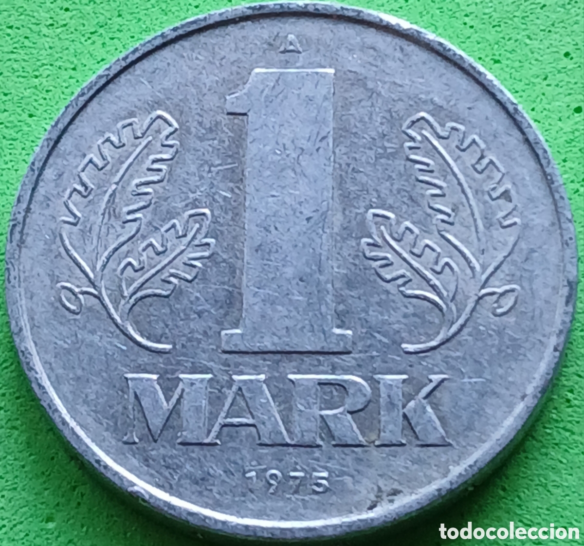 Monedas antiguas de Europa: Alemania Oriental 1 marco 1975 km#35.2