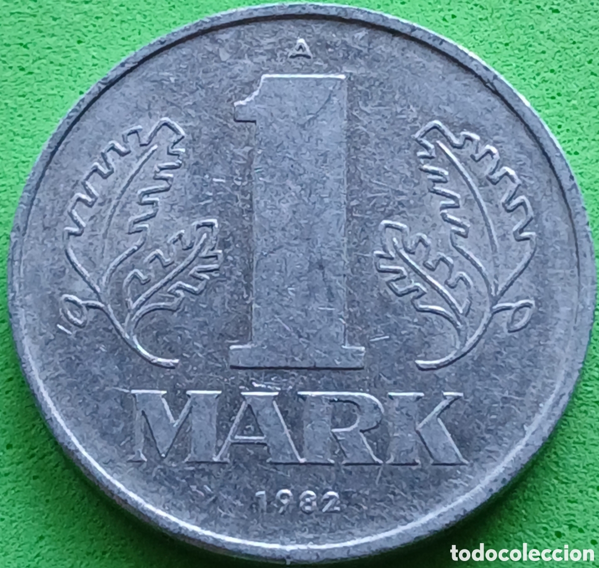 Monedas antiguas de Europa: Alemania Oriental 1 marco 1982 km#35.2