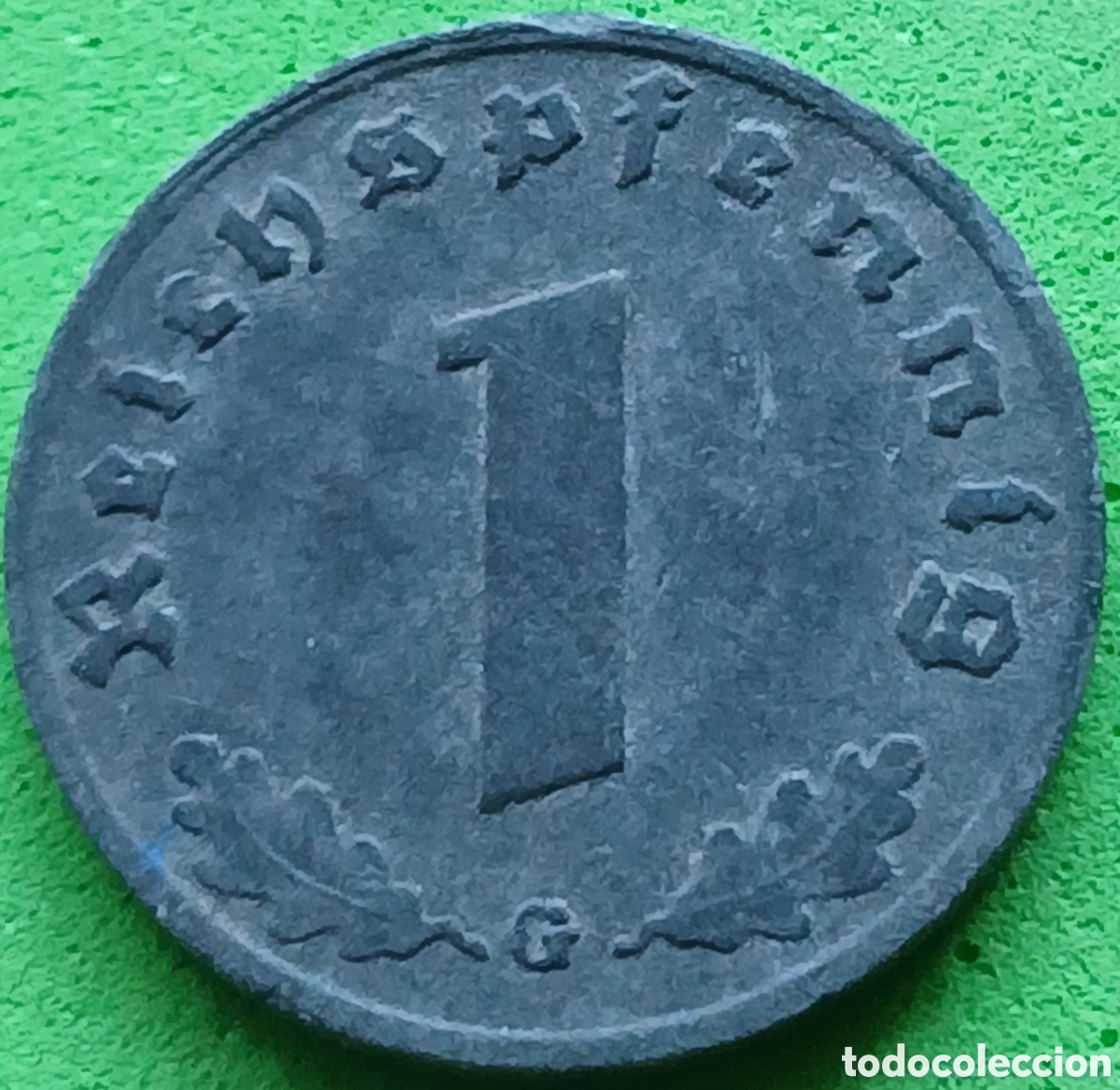 Monedas antiguas de Europa: Alemania Tercer Reich 1 reichspfennig 1940 G km#97