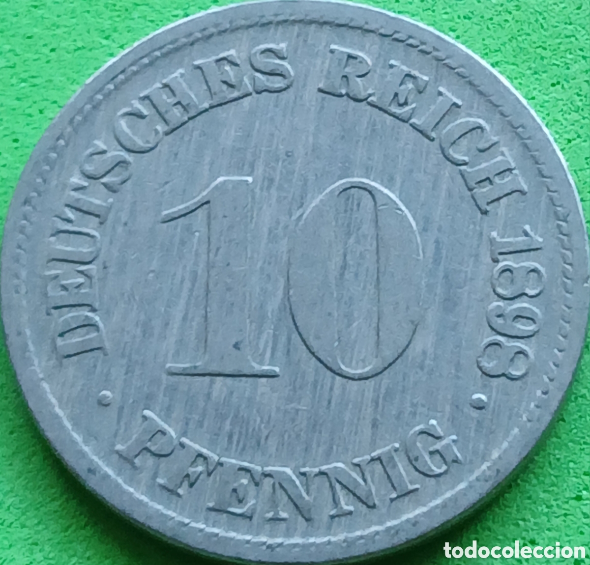 Monedas antiguas de Europa: Alemania Imperio 10 pfennig 1898 D km#12