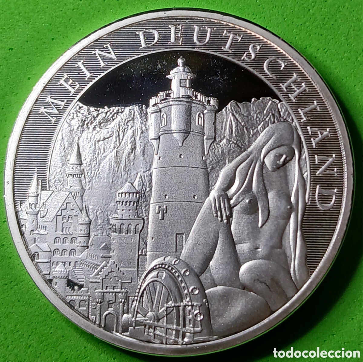Monedas antiguas de Europa: Alemania medalla conmemorativa de la seies &rdquo;mi Alemania &rdquo;