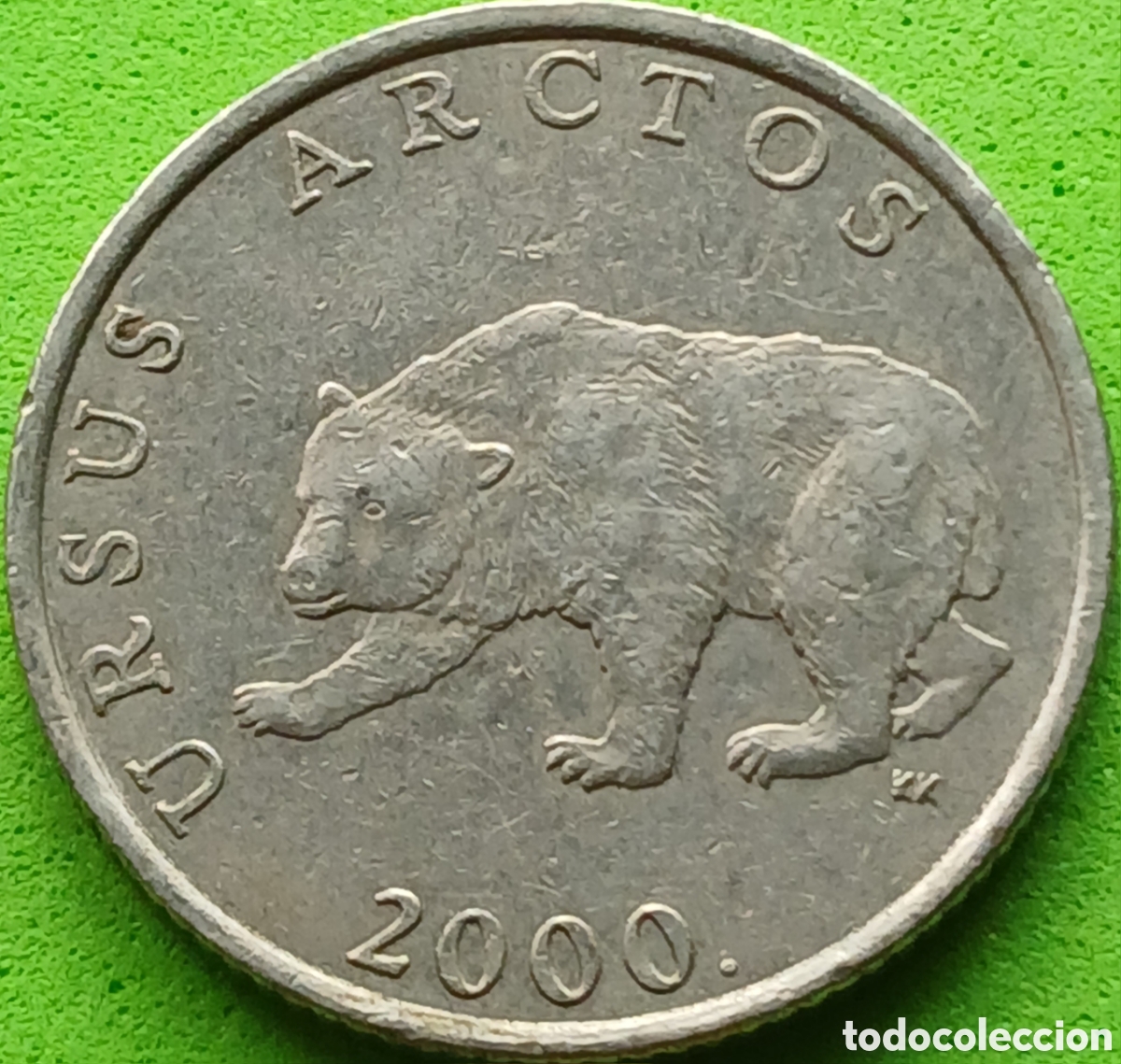 Monedas antiguas de Europa: Croacia 5 kuna 2000 km#23