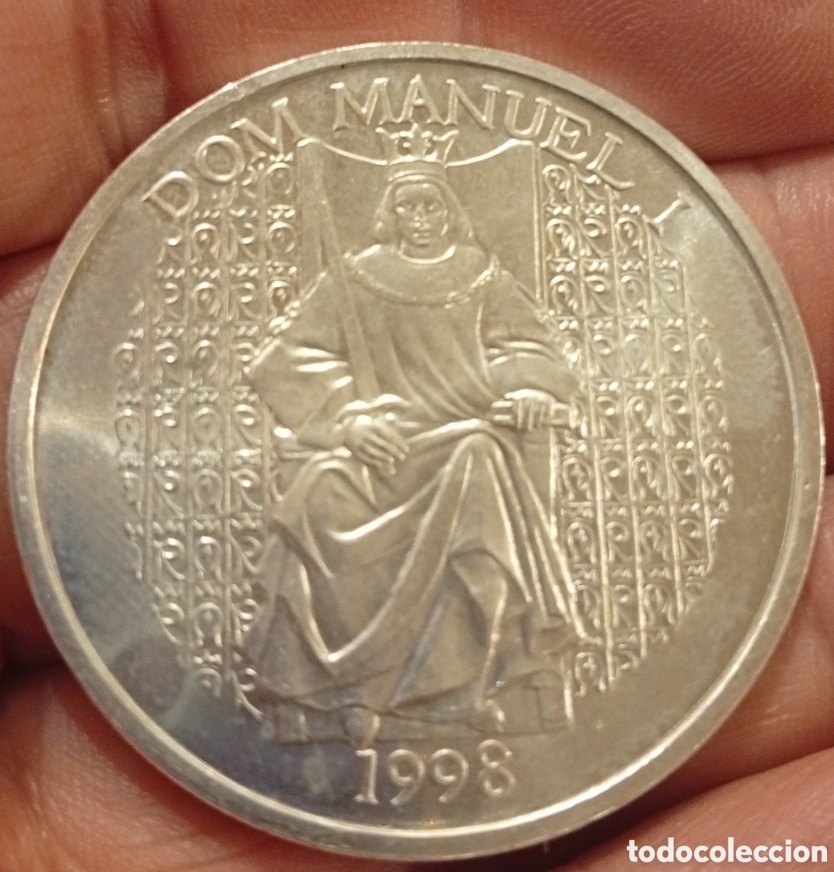 Monedas antiguas de Europa: Portugal lote de 8 monedas de plata