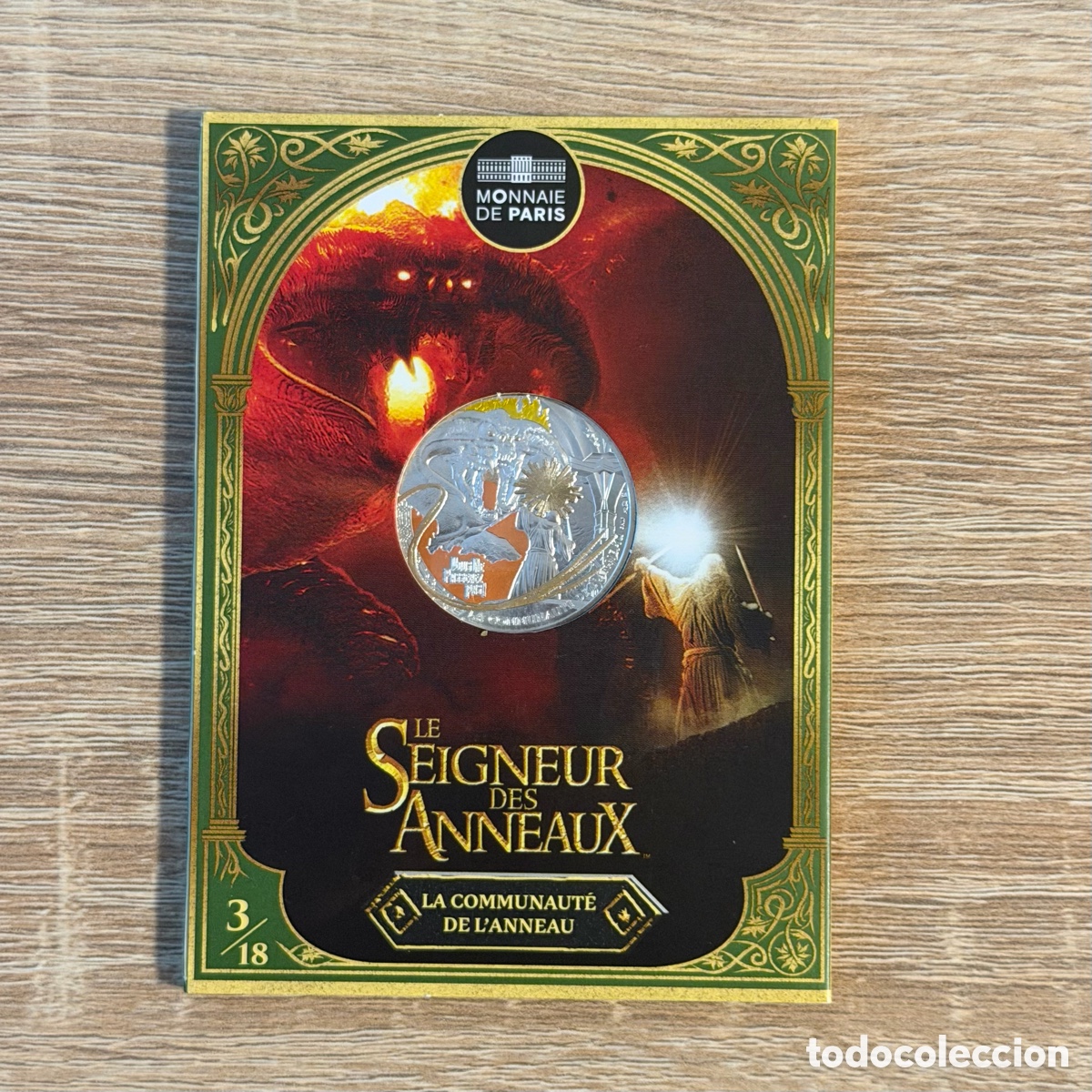 Monedas antiguas de Europa: 10 euro plata 2026 Gandalf Balrog Se&ntilde;or Anillos