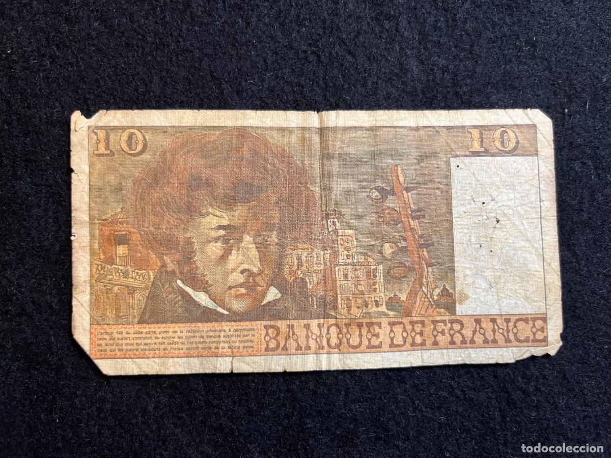 Old Coins of Europe: Billete 10 francos Francia 1974 Banco de Francia H&eacute;ctor Berlioz Banque de France billete franc&eacute;s ant