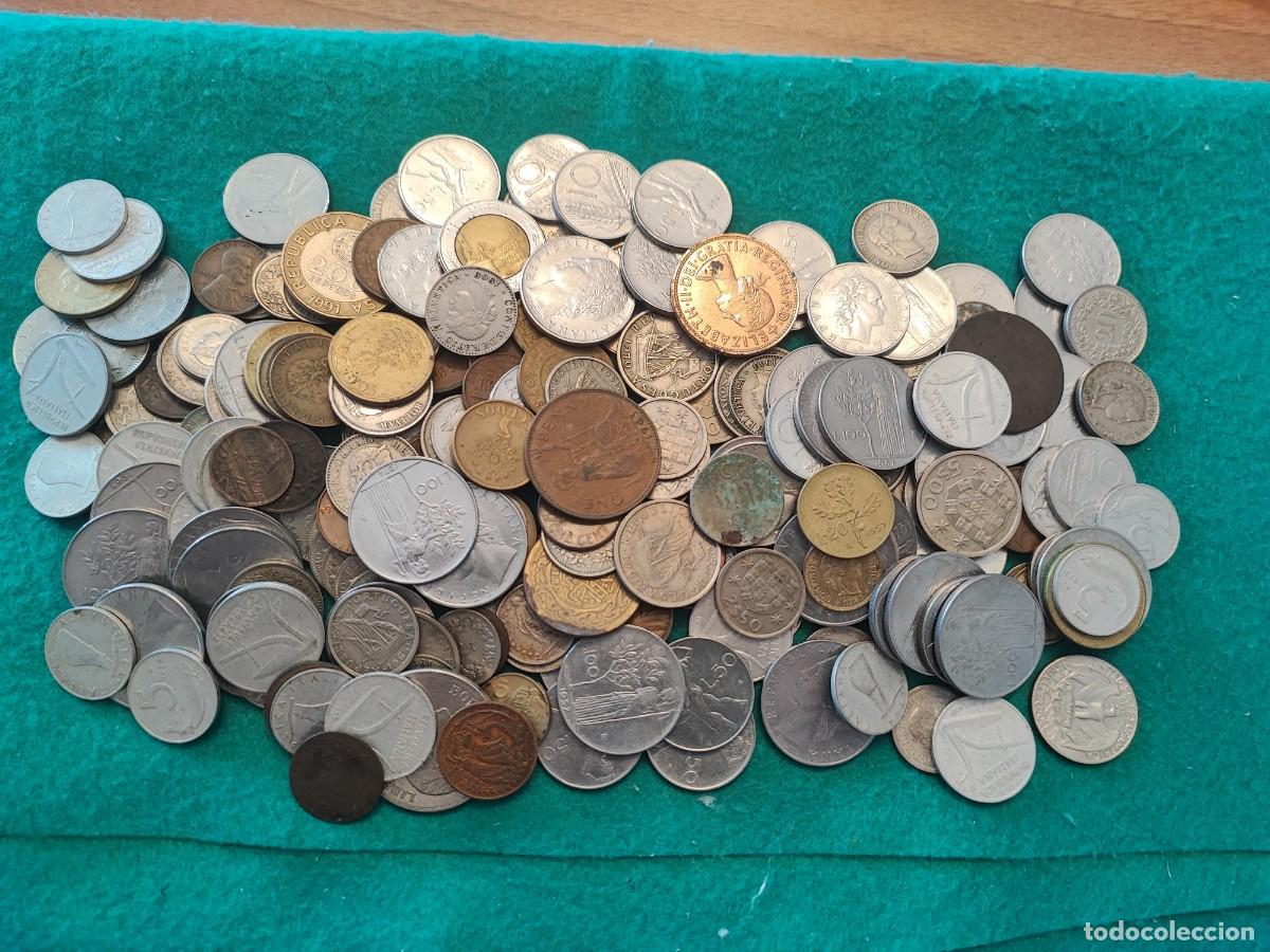 Monedas antiguas de Europa: (464) - Lote de 0,9 kg de monedas extranjeras