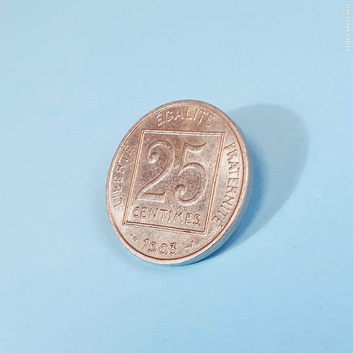 Old Coins of Europe: MONEDA-FRANCIA-25 CENTIMES-1903-BUEN ESTADO-COLECCIONISTAS-VER FOTOGRAF&Iacute;AS.