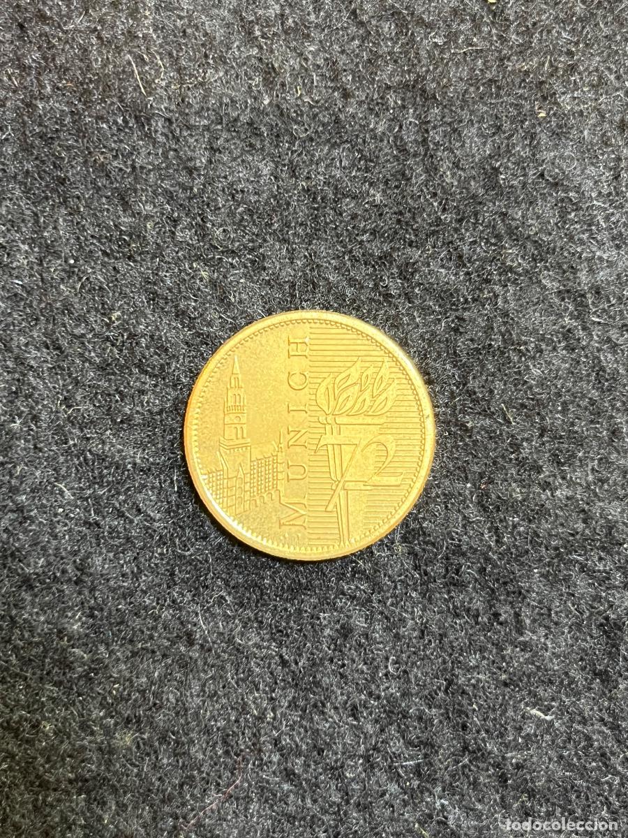 Moedas antigas da Europa: Medalla Moneda Conmemorativa Munich 1972 XX Juegos Ol&iacute;mpicos Laufen Carrera