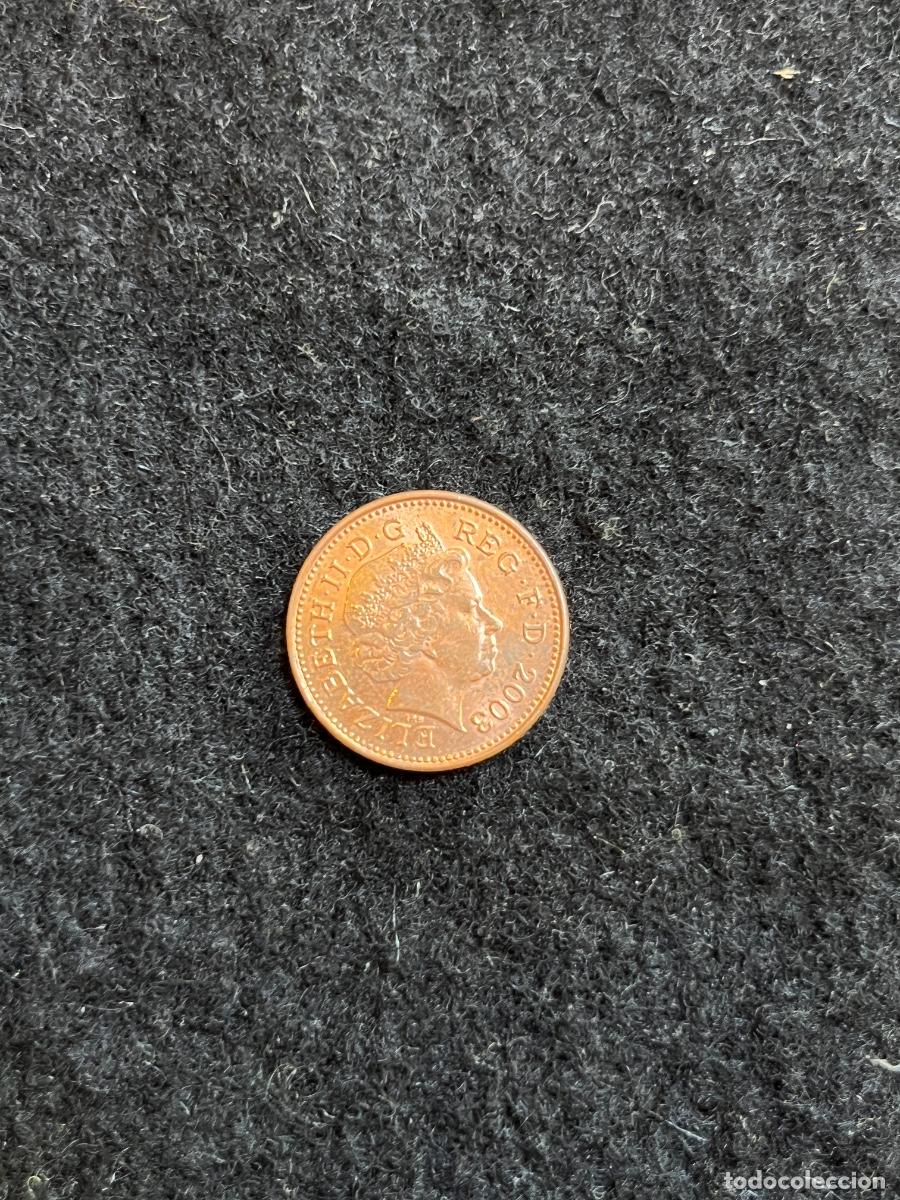 Monete antiche di Europa: Moneda Reino Unido 1 Penny 2003 Elizabeth II One Penny Portcullis