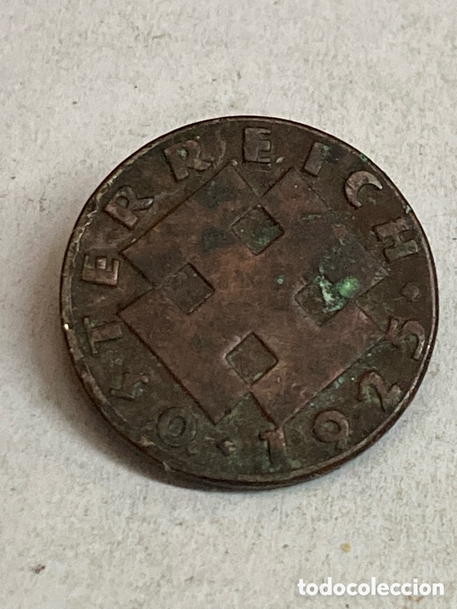 Monedas antiguas de Europa: Moneda 2 Grochen 1925 Austria