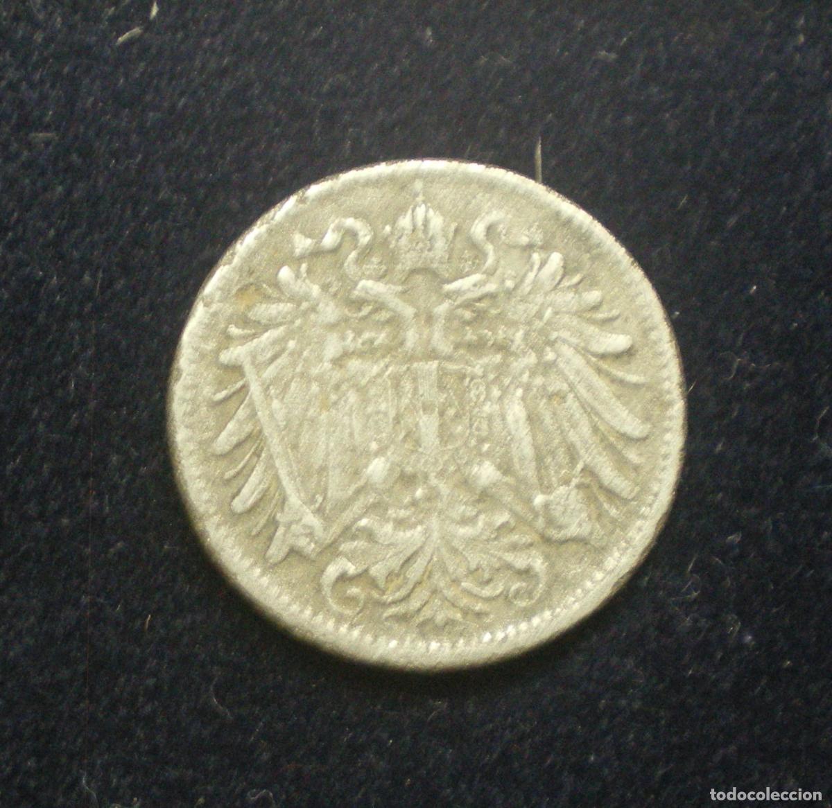 Monedas antiguas de Europa: AUSTRIA - 20 HELLER 1909 - Foto 2