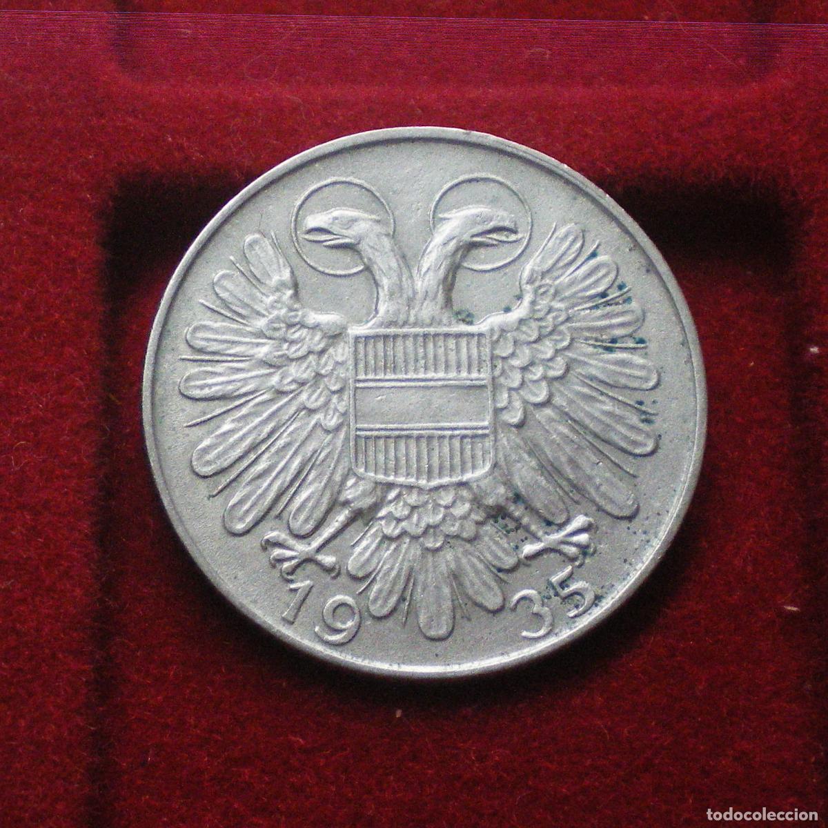 Monedas antiguas de Europa: AUSTRIA - 1 CHELIN 1935