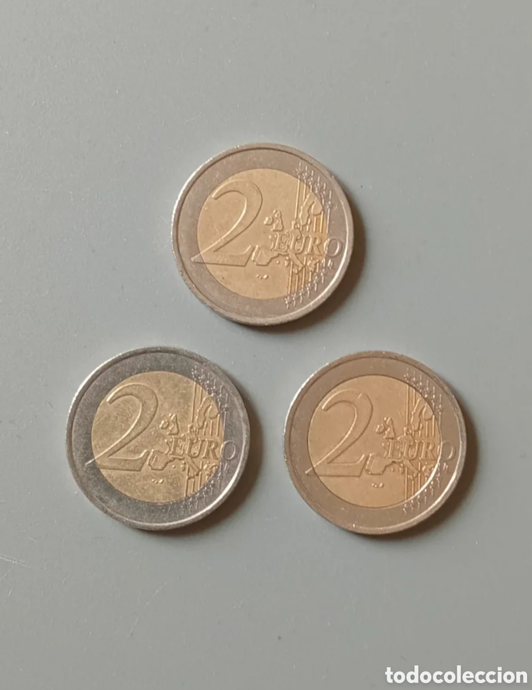 Monedas antiguas de Europa: Pack 3 monedas Francia 2001 - Foto 2