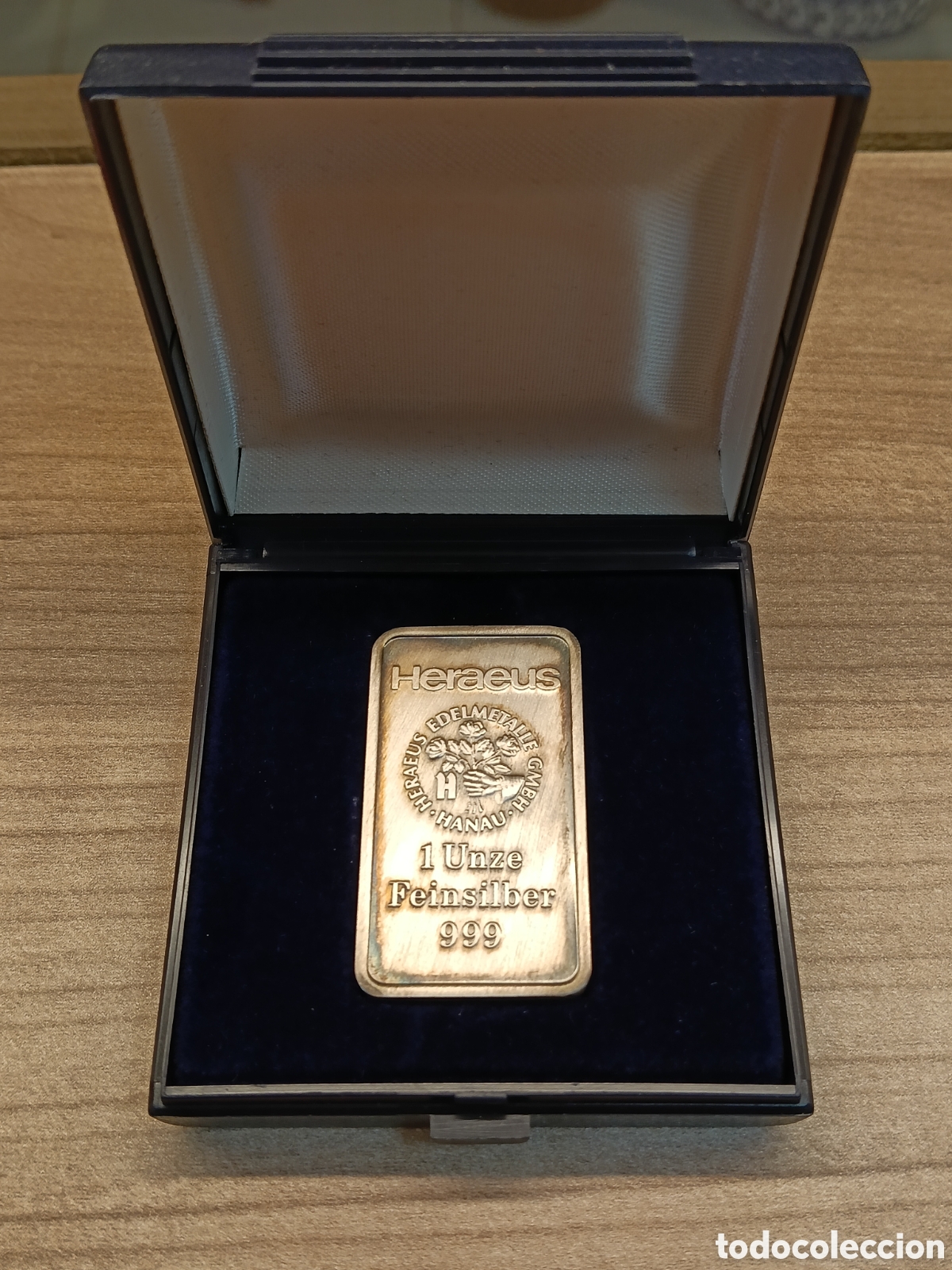 Monedas antiguas de Europa: Lingote de plata 999 de 1 onza. Antiguo Hamburgo. Ayuntamiento de Hamburgo.