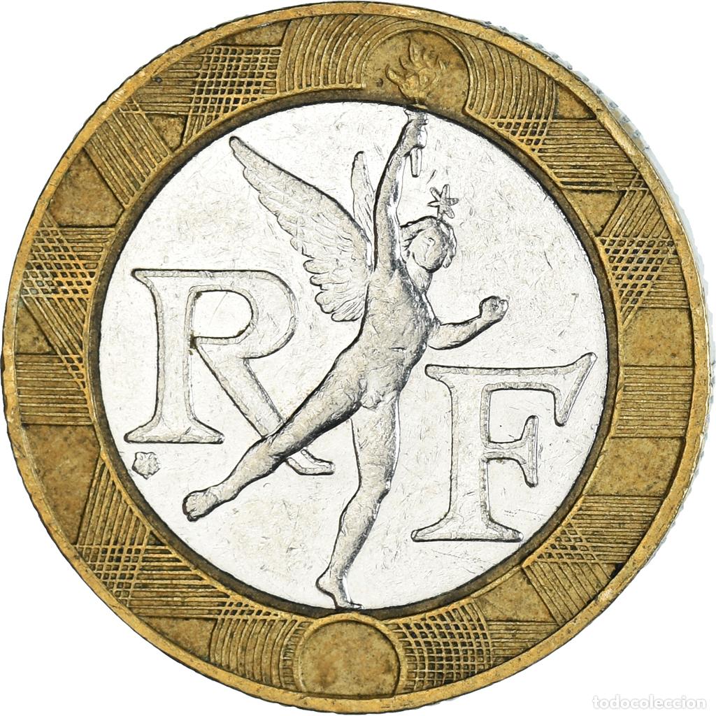 Monedas antiguas de Europa: [#1478465] Moneda, Francia, 10 Francs, 1989