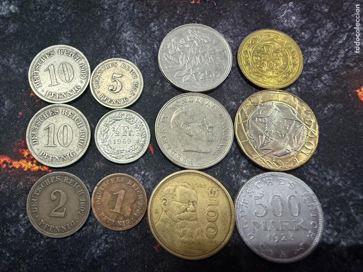 Alte M&uuml;nzen aus Europa: 12.- 12 monedas antiguas del mundo &middot; Alemania Imperial 1901&ndash;1912 &middot; M&eacute;xico &hellip;