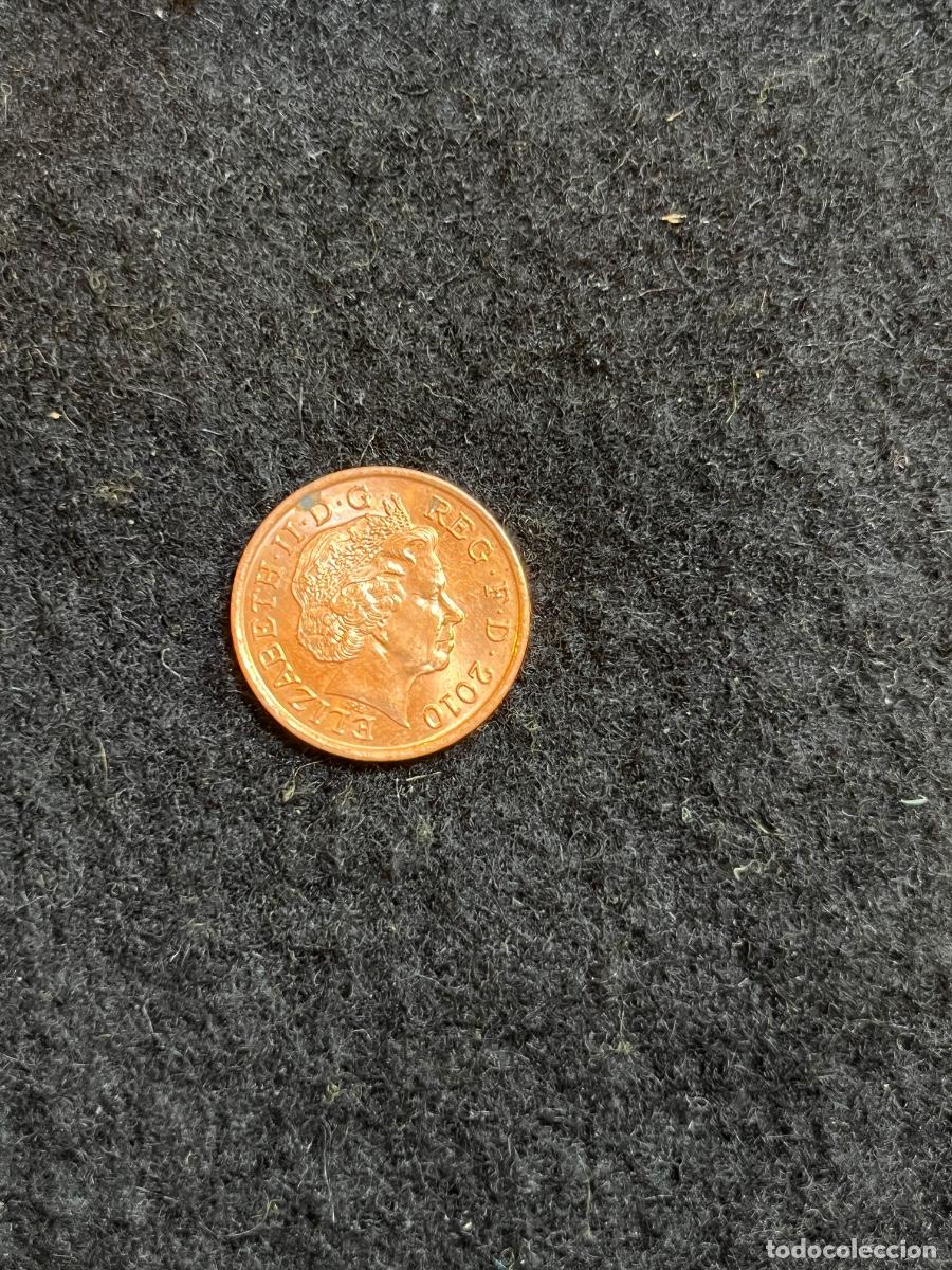 Alte M&uuml;nzen aus Europa: Moneda 1 Penny Reino Unido 2010 Isabel II Elizabeth II One Penny Gran Breta&ntilde;a