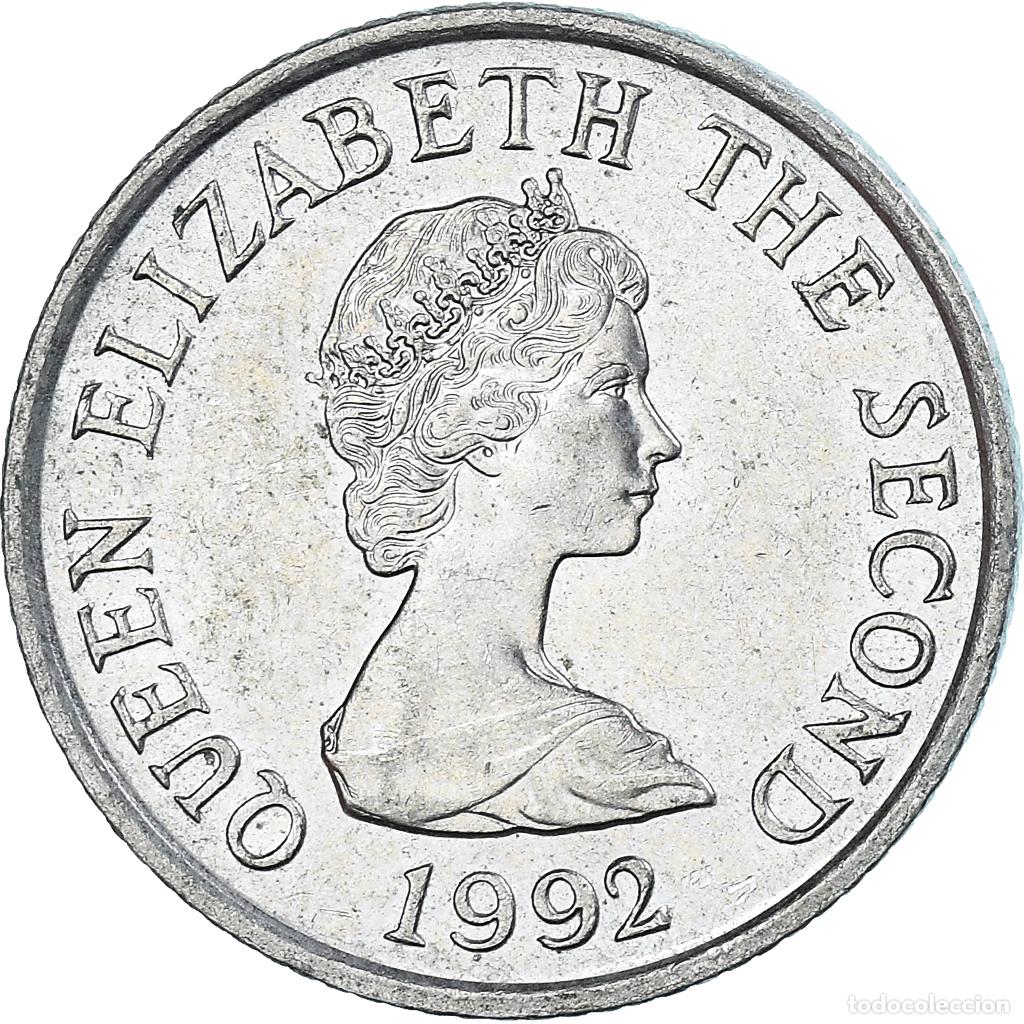 Monedas antiguas de Europa: [#1358835] Moneda, Jersey, 10 Pence, 1992