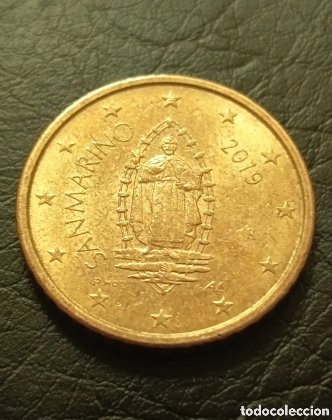 Alte M&uuml;nzen aus Europa: Moneda 50 C&eacute;ntimos San Marino 2019 R