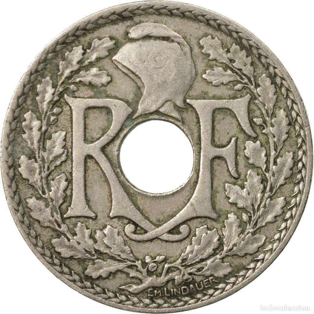Monedas antiguas de Europa: [#547034] Moneda, Francia, Lindauer, 25 Centimes, 1921, BC+, Cobre - n&iacute;quel, KM:867a