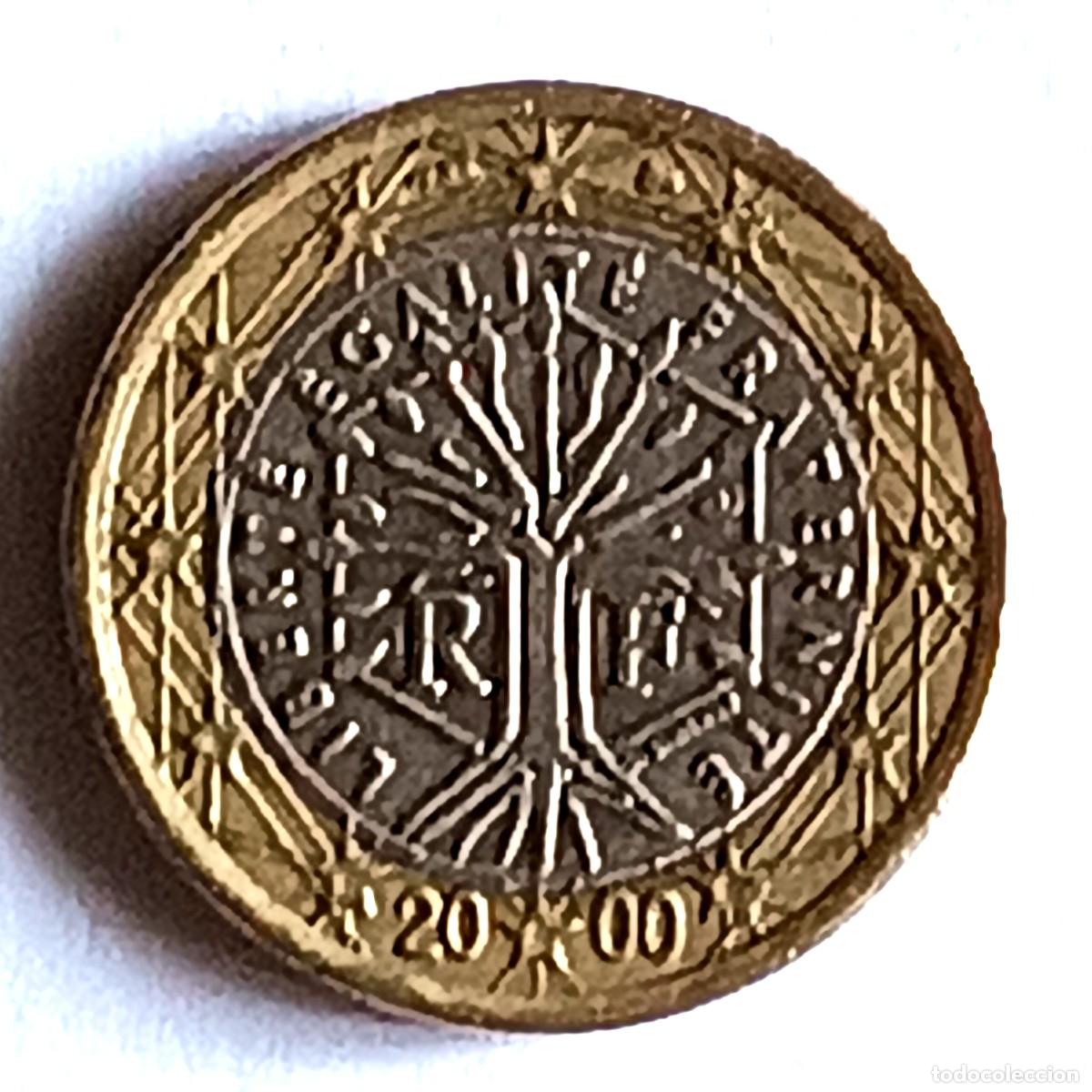 Monedas antiguas de Europa: MONEDA 1 EURO - FRANCIA 2000 - CIRCULADA (11)