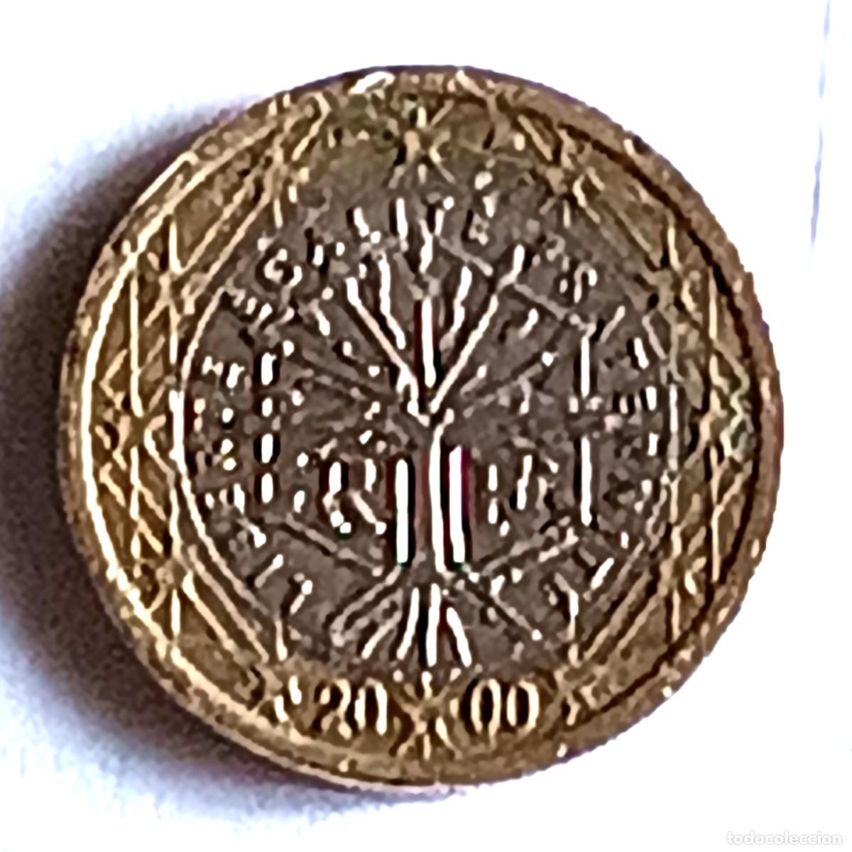 Monedas antiguas de Europa: MONEDA 1 EURO - FRANCIA 2000 - CIRCULADA (12)