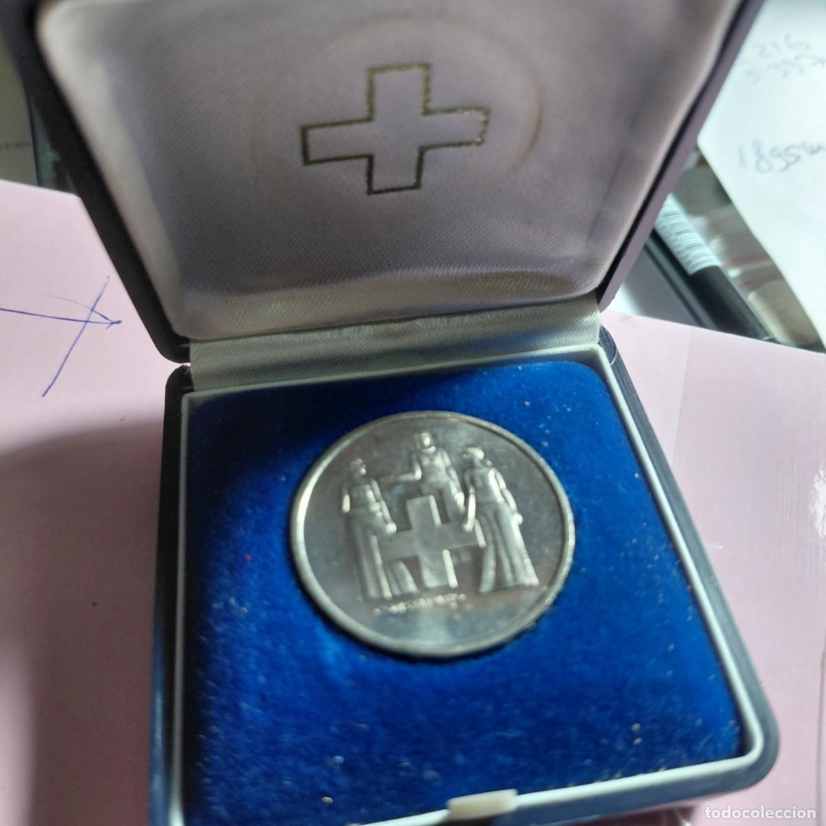 Monedas antiguas de Europa: SUIZA - 5 Francs 1974 KM52 - aniversario Constitucion