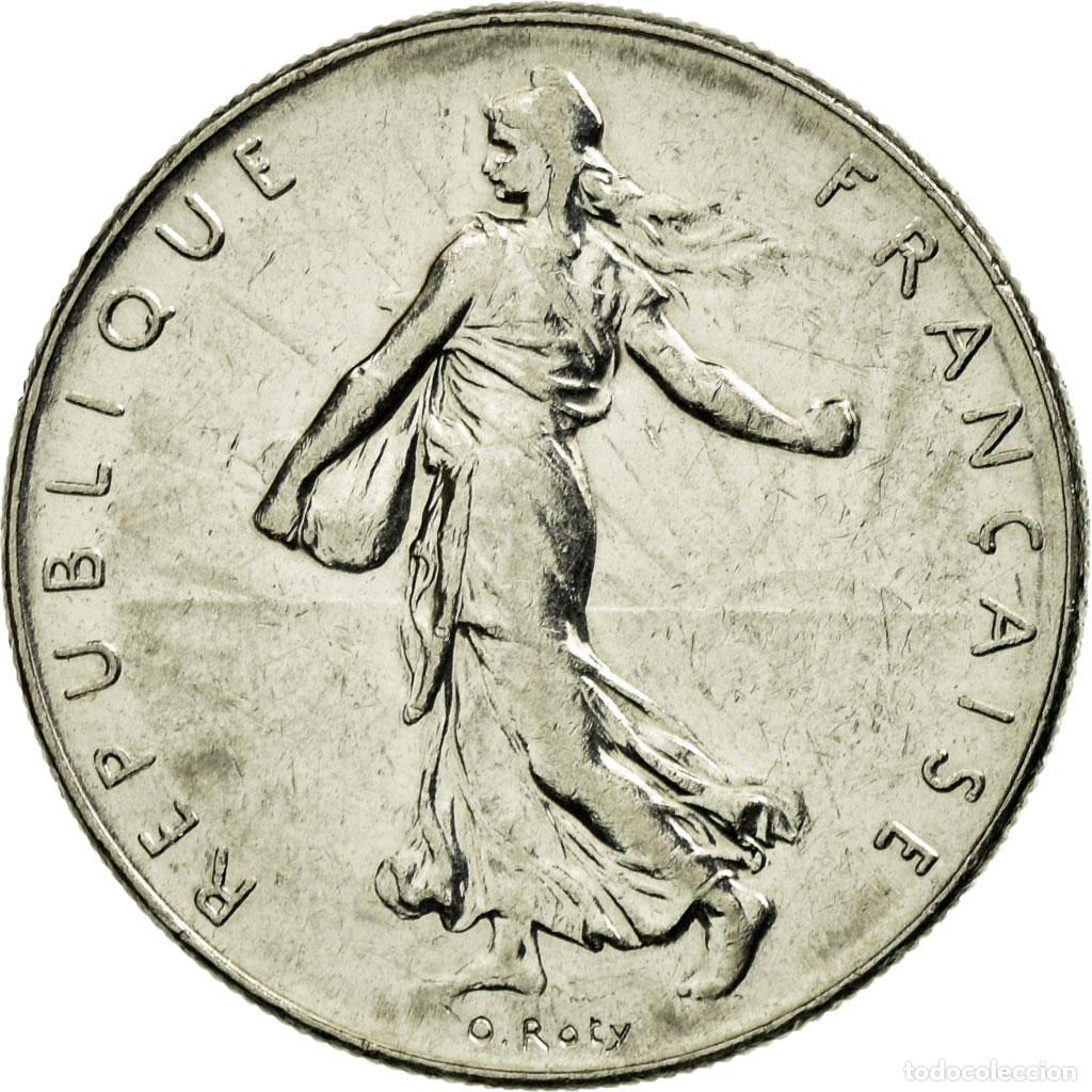 Monedas antiguas de Europa: [#586683] Moneda, Francia, Semeuse, Franc, 1985, Paris, EBC, N&iacute;quel, KM:925.1