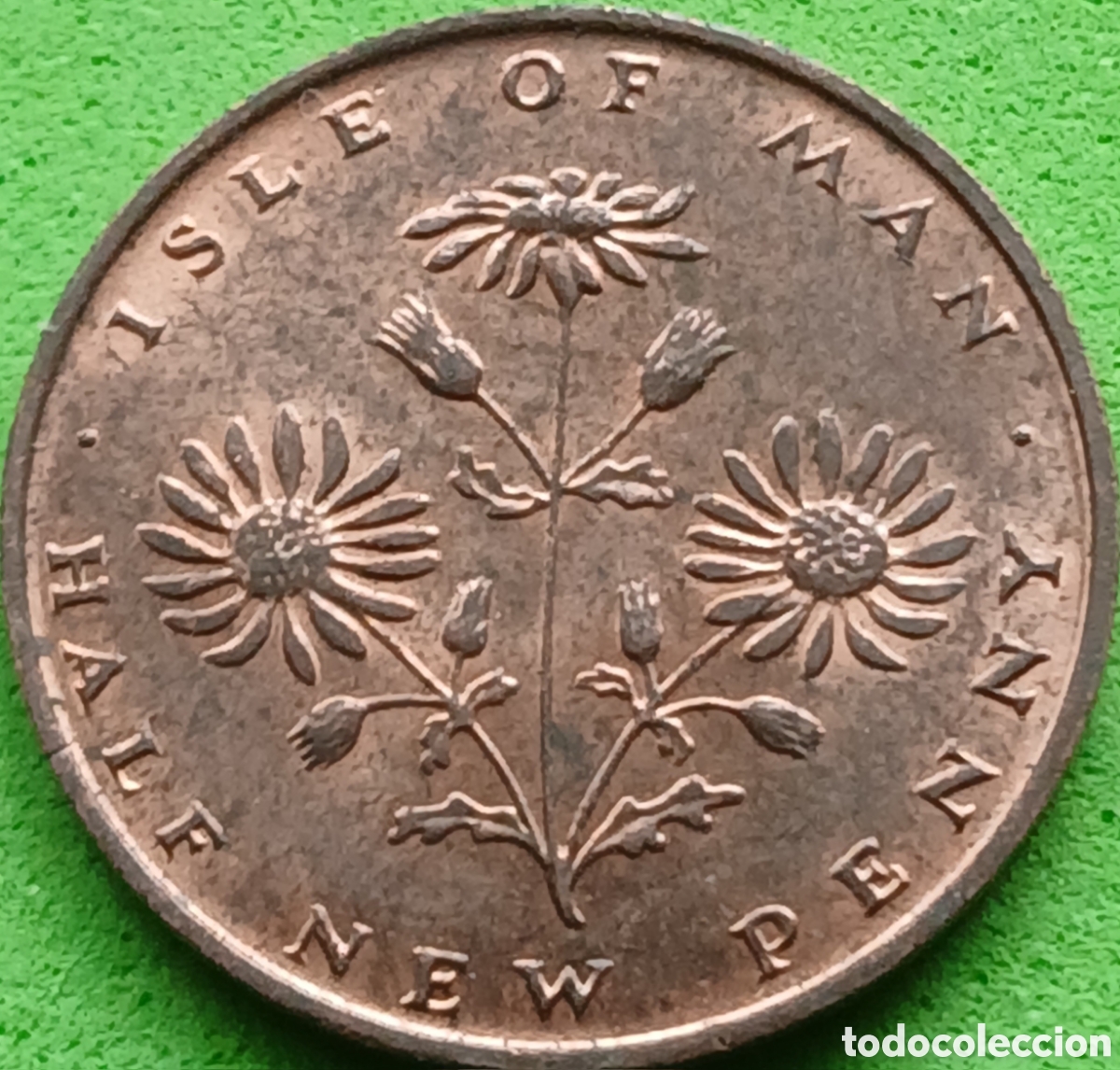 Monedas antiguas de Europa: Isle of Man half new penny 1971 km#19