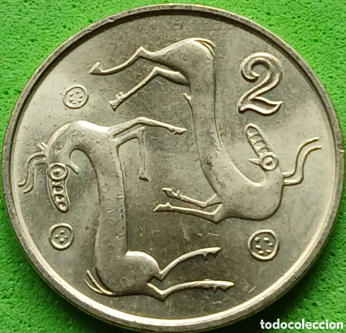 Monedas antiguas de Europa: Chipre 2 cents 1996 km#54.3
