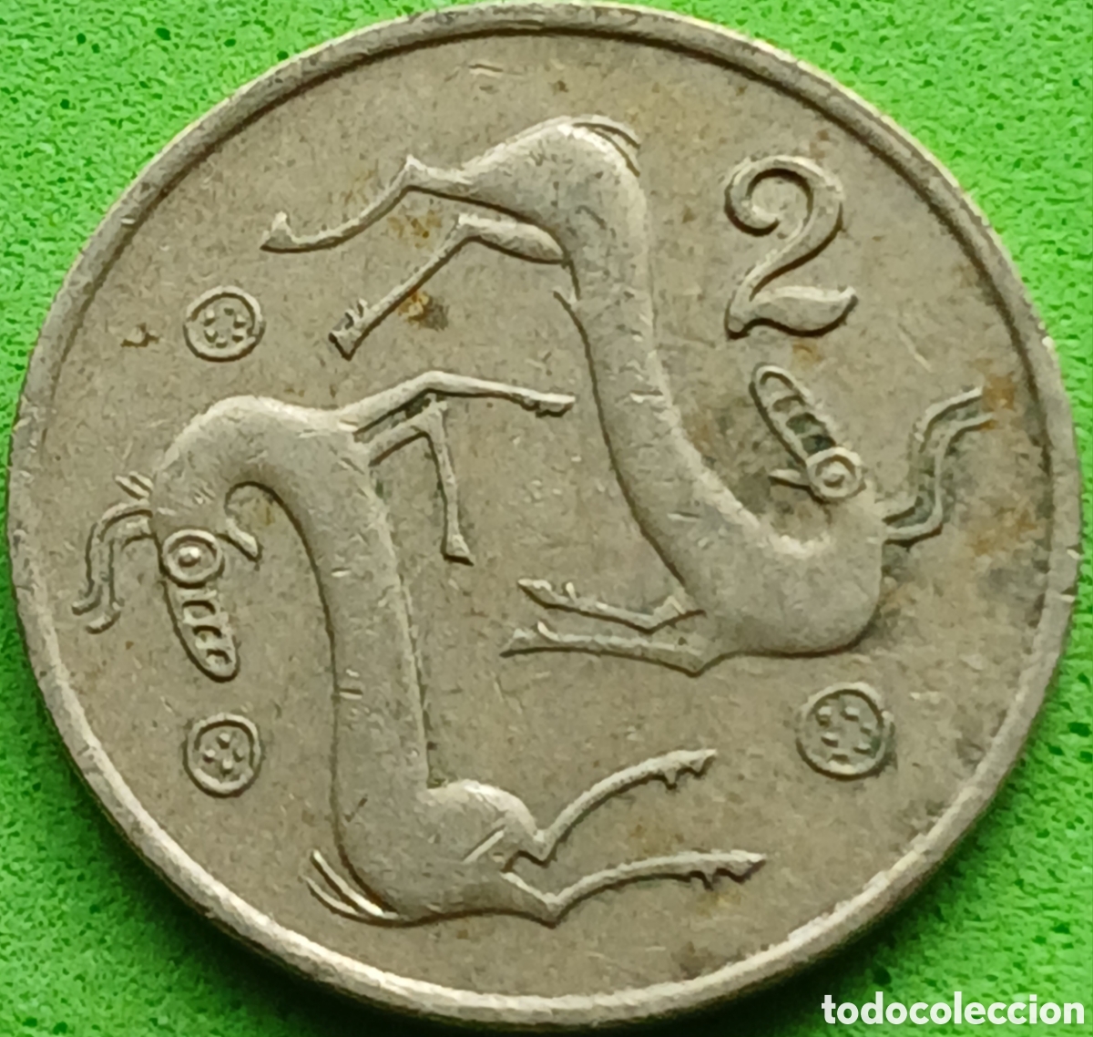 Monedas antiguas de Europa: Chipre 2 cents 1983 km#54.1