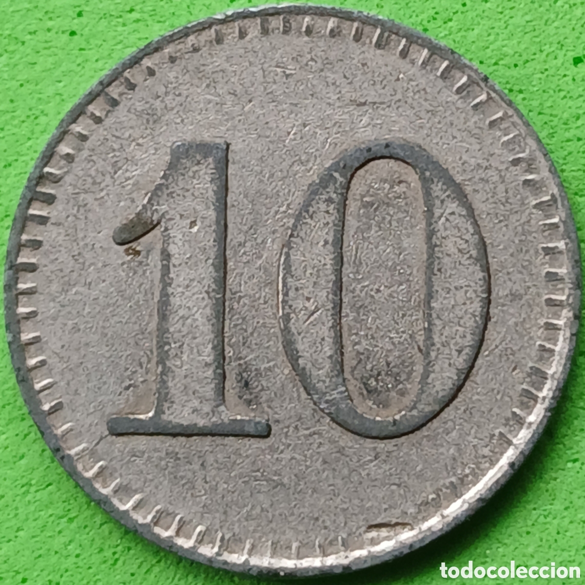 Monedas antiguas de Europa: Alemania 10 pfennig- ficha comercial Werth - Marke N#236232