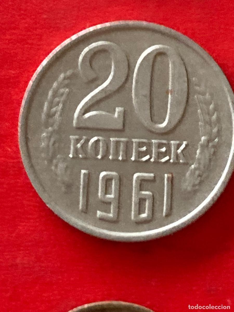 Monedas antiguas de Europa: M&uuml;nze Umlaufm&uuml;nze Russland Sowjetunion 20 Kopeken 1961