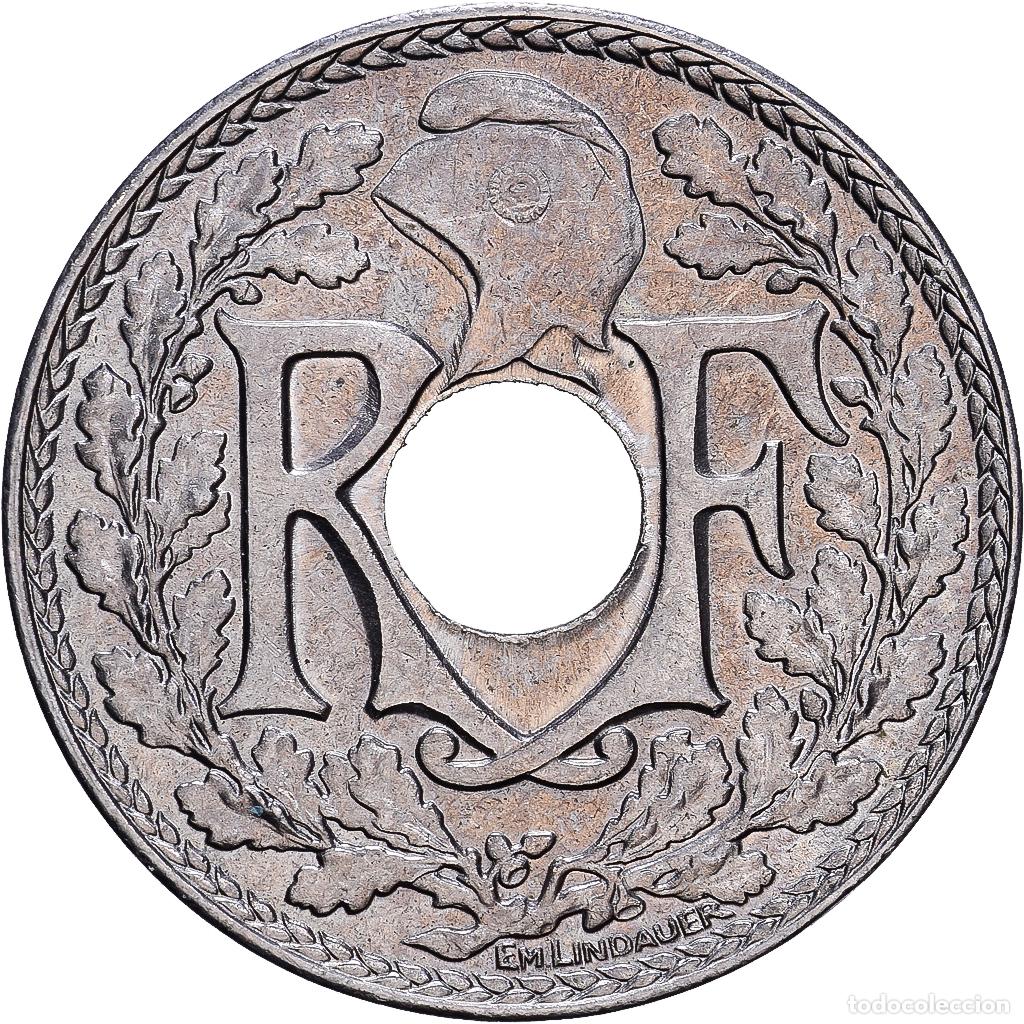 Monedas antiguas de Europa: [#228405] Francia, 10 Centimes, Lindauer, 1923, Cobre - n&iacute;quel, EBC, KM:866a